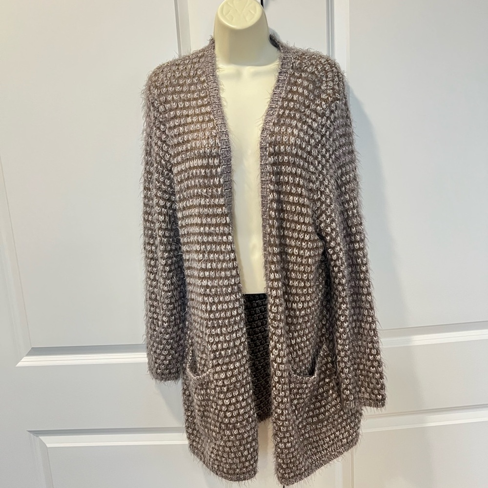 Vintage Création L Brown Knit Sweater Wool blend